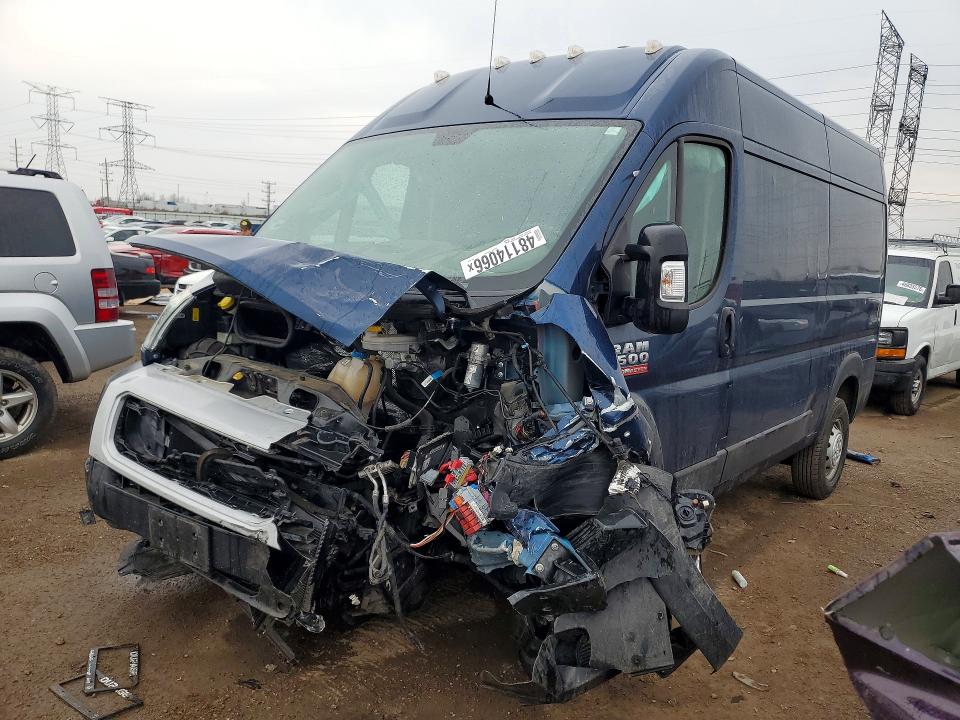 48114066 :رقم المزاد ، 3C6TRVBG5LE121734 vin ، 2020 Ram Promaster 1500 مزاد بيع