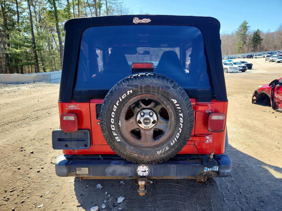 1997 Jeep Wrangler / Tj მანქანა იყიდება აუქციონზე, vin: 1J4FY29P5VP403446, აუქციონის ნომერი: 47294206