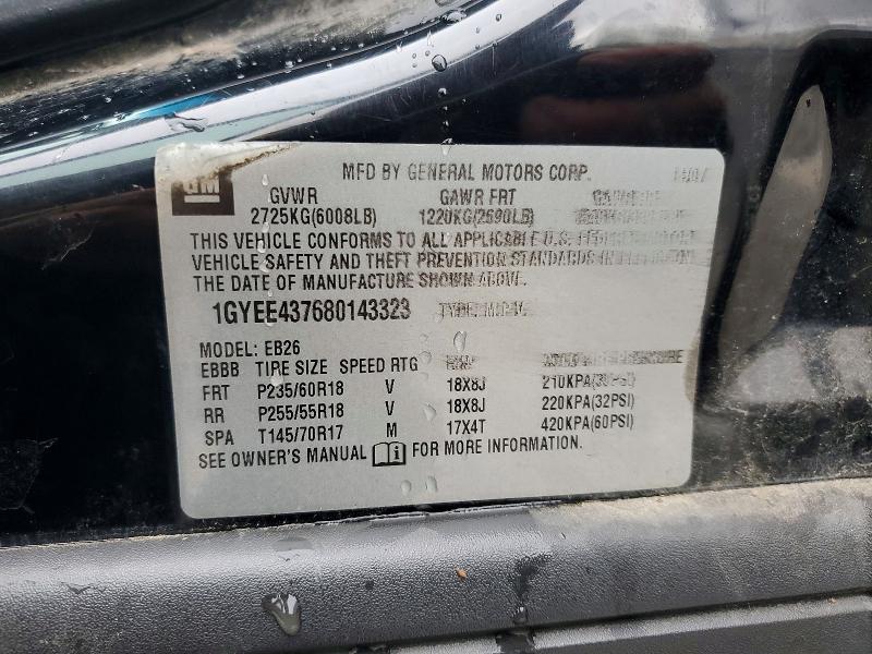 Продажа на аукционе авто 2008 Cadillac Srx, vin: 1GYEE437680143323, номер лота: 46119276