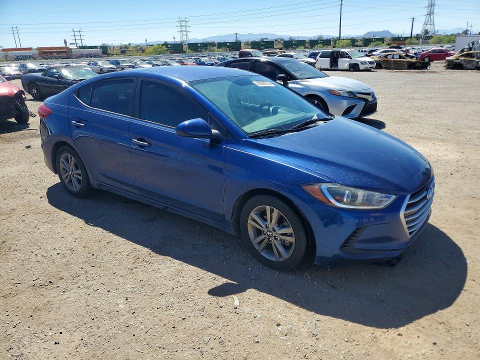 2017 Hyundai Elantra მანქანა იყიდება აუქციონზე, vin: 5NPD84LF9HH039881, აუქციონის ნომერი: 45888756