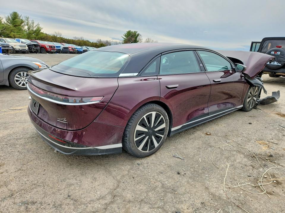2023 Lucid Motors Air მანქანა იყიდება აუქციონზე, vin: 50EA1TEA5PA005182, აუქციონის ნომერი: 47647956