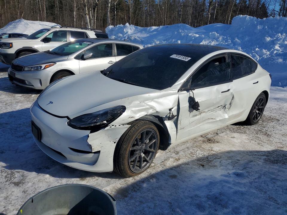 79161555 :رقم المزاد ، 5YJ3E1EB5MF855783 vin ، 2021 Tesla Model 3 مزاد بيع