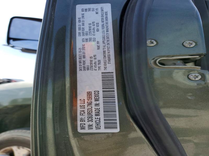 Продажа на аукционе авто 2022 Ram 2500, vin: 3C6UR5DL7NG156989, номер лота: 46202086