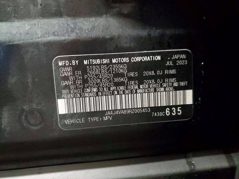 Продаж на аукціоні авто 2024 Mitsubishi Outlander, vin: JA4J4VA89RZ005453, номер лоту: 79766245