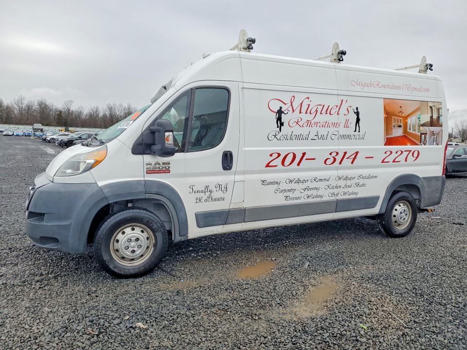 Продаж на аукціоні авто 2017 Ram Promaster 2500, vin: 3C6TRVDG5HE517649, номер лоту: 45912186