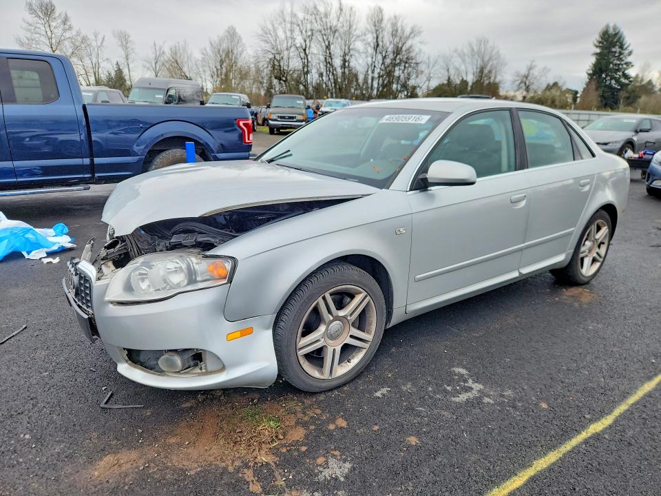 Продаж на аукціоні авто 2008 Audi A4, vin: WAUDF78E08A044091, номер лоту: 46905916