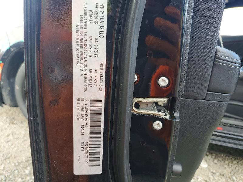 Aukcja sprzedaży 2019 Dodge Charger, vin: 2C3CDXBG1KH657963, numer aukcji: 41619096