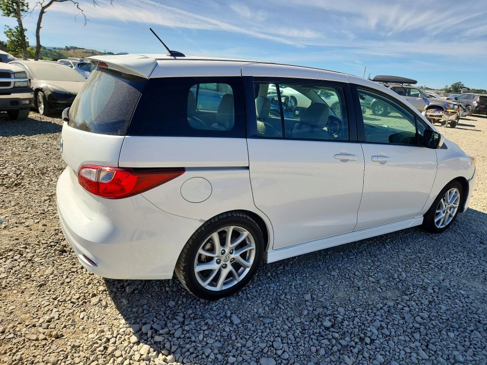 2012 Mazda 5 მანქანა იყიდება აუქციონზე, vin: JM1CW2DL2C0102786, აუქციონის ნომერი: 47452066