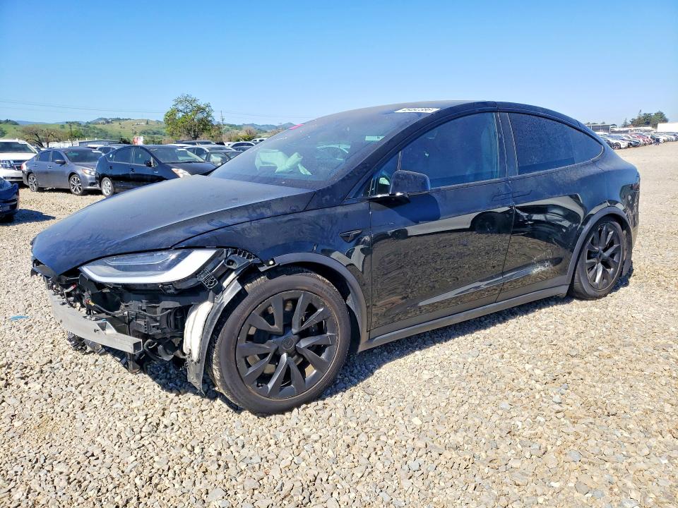 2022 Tesla Model X მანქანა იყიდება აუქციონზე, vin: 7SAXCAE54NF349710, აუქციონის ნომერი: 45492386