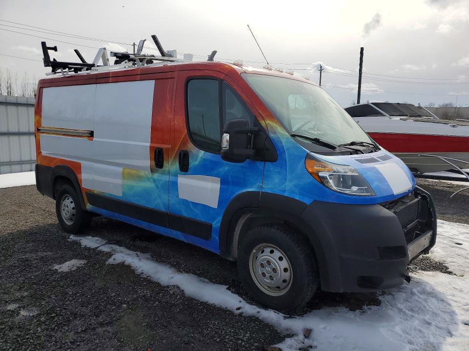 2021 Ram Promaster 2500 მანქანა იყიდება აუქციონზე, vin: 3C6LRVVG1ME532397, აუქციონის ნომერი: 46097236