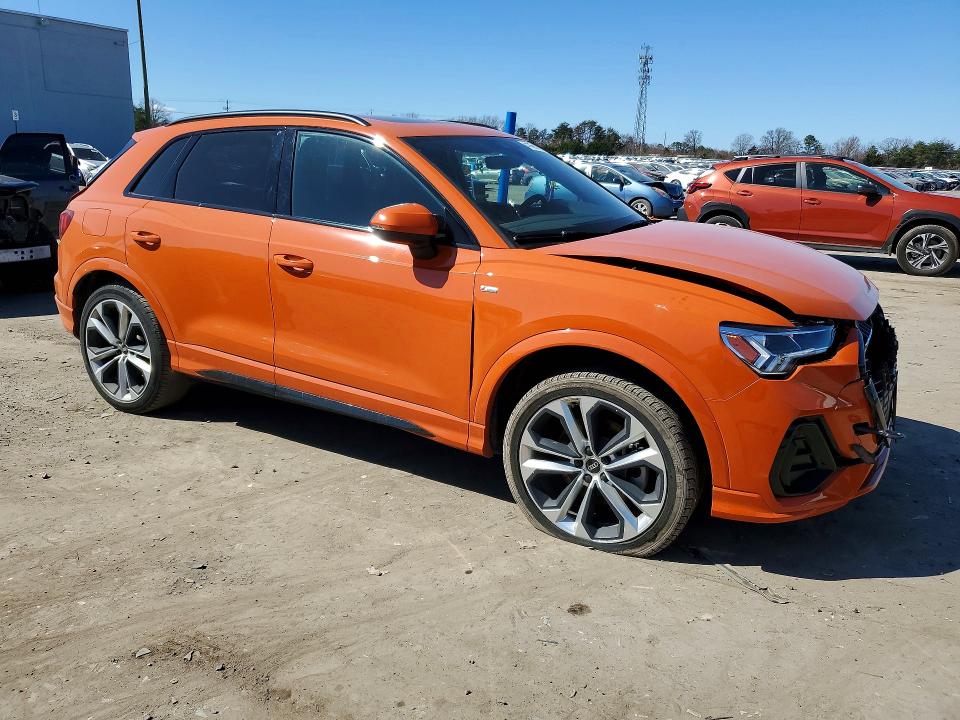 2021 Audi Q3 მანქანა იყიდება აუქციონზე, vin: WA1EECF39M1024608, აუქციონის ნომერი: 41691456