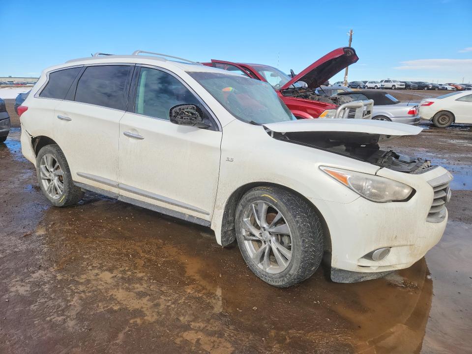 2014 Infiniti Qx60 მანქანა იყიდება აუქციონზე, vin: 5N1AL0MM3EC503046, აუქციონის ნომერი: 46306476