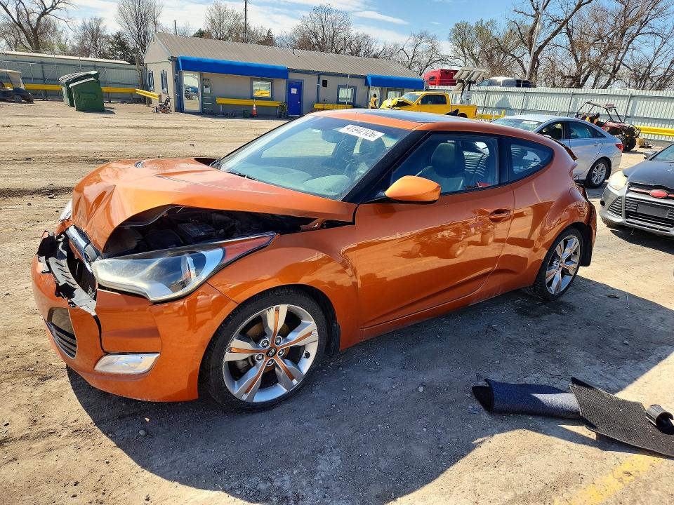 Продажа на аукционе авто 2013 Hyundai Veloster, vin: KMHTC6AD1DU095543, номер лота: 41942126
