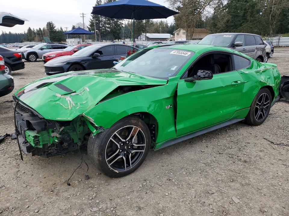 2019 Ford Mustang მანქანა იყიდება აუქციონზე, vin: 1FA6P8CF7K5168945, აუქციონის ნომერი: 47955546