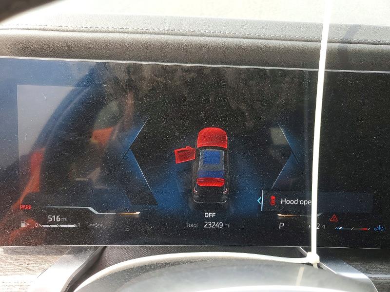 2023 Bmw 740 მანქანა იყიდება აუქციონზე, vin: WBA23EH00PCM21708, აუქციონის ნომერი: 46496666