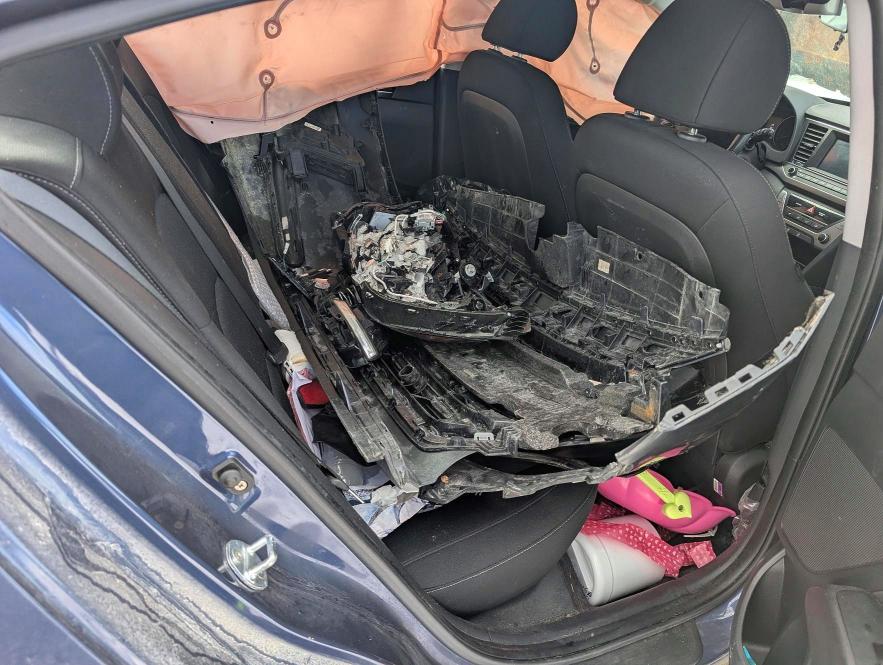 76998105 :رقم المزاد ، KMHD84LF0JU705081 vin ، 2018 Hyundai Elantra مزاد بيع