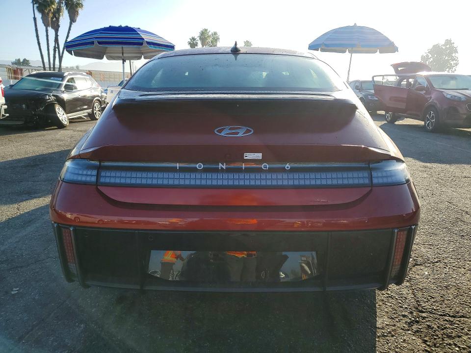 2025 Hyundai Ioniq 6 მანქანა იყიდება აუქციონზე, vin: KMHM54AA6SA092306, აუქციონის ნომერი: 79289335