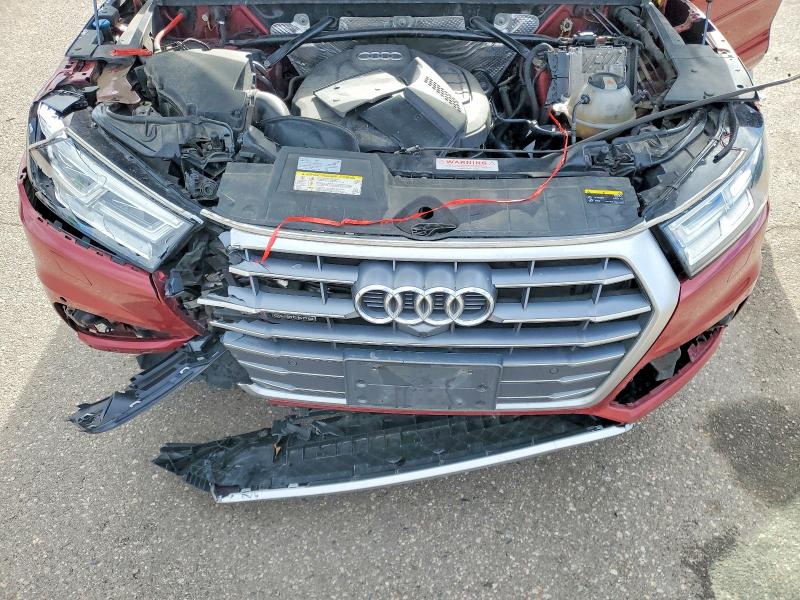 2018 Audi Q5 მანქანა იყიდება აუქციონზე, vin: WA1CNBFY6J2110767, აუქციონის ნომერი: 45916556