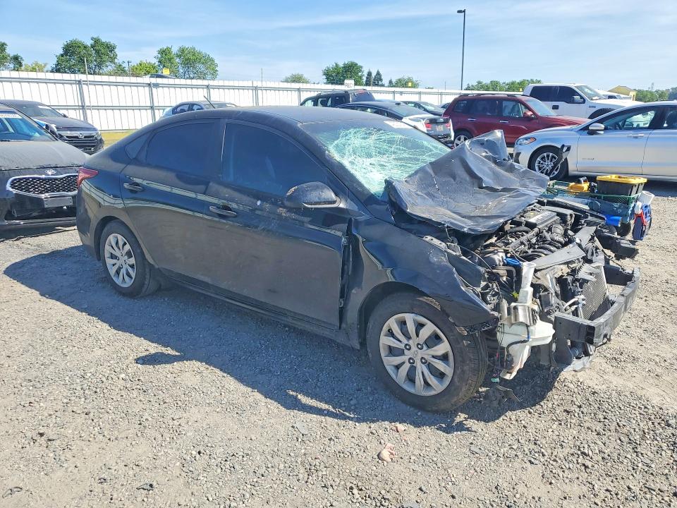 42021846 :رقم المزاد ، 3KPC24A3XJE017968 vin ، 2018 Hyundai Accent مزاد بيع