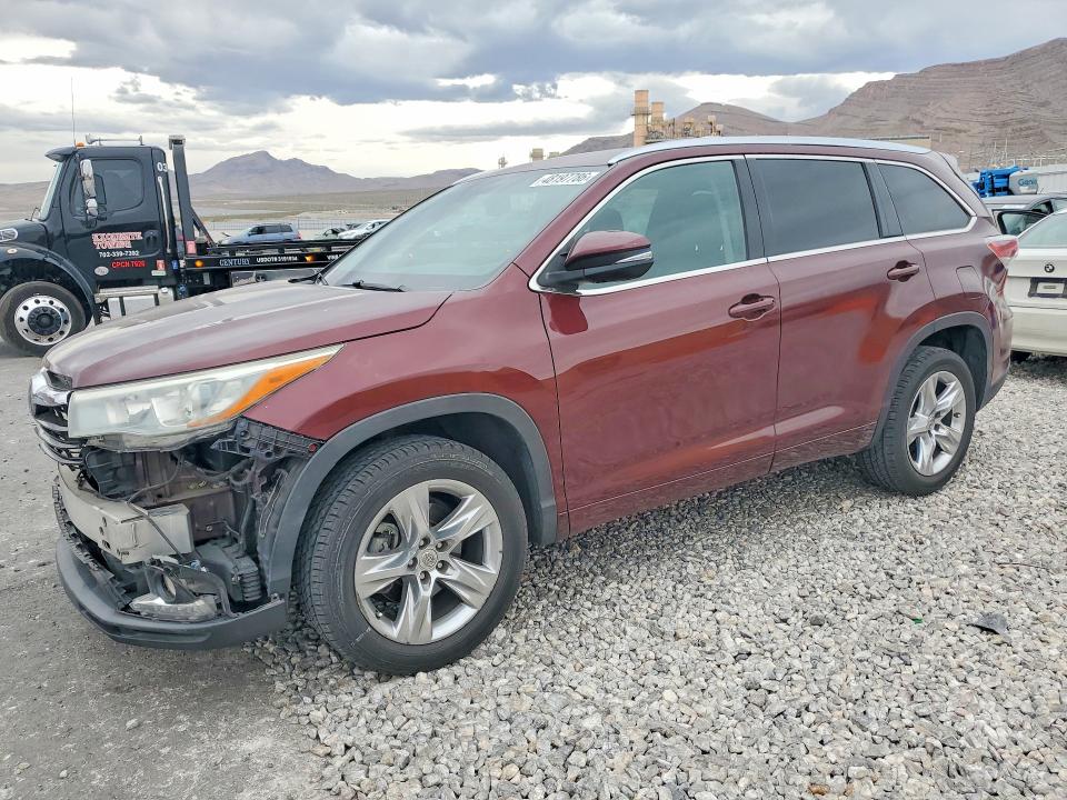 Auction sale of the 2014 Toyota Highlander, vin: 5TDYKRFH1ES035469, lot number: 48197786