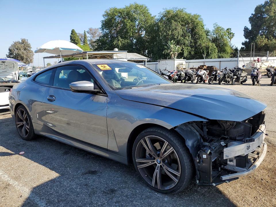 2021 Bmw 430i მანქანა იყიდება აუქციონზე, vin: WBA53AP06MCF78360, აუქციონის ნომერი: 46499026
