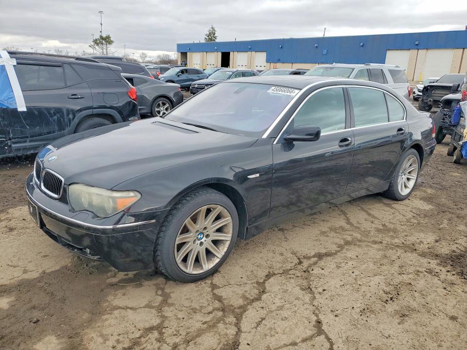 45866066 :رقم المزاد ، WBAGN63545DS58156 vin ، 2005 Bmw 745 مزاد بيع