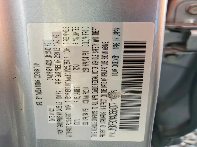 Aukcja sprzedaży 2022 Mazda Cx-5, vin: JM3KFBCM4N0564377, numer aukcji: 42064056