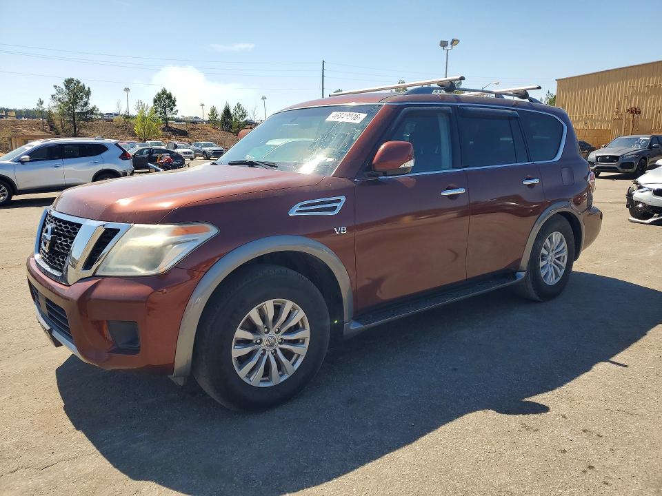 46848046 :رقم المزاد ، JN8AY2NC6H9511980 vin ، 2017 Nissan Armada مزاد بيع