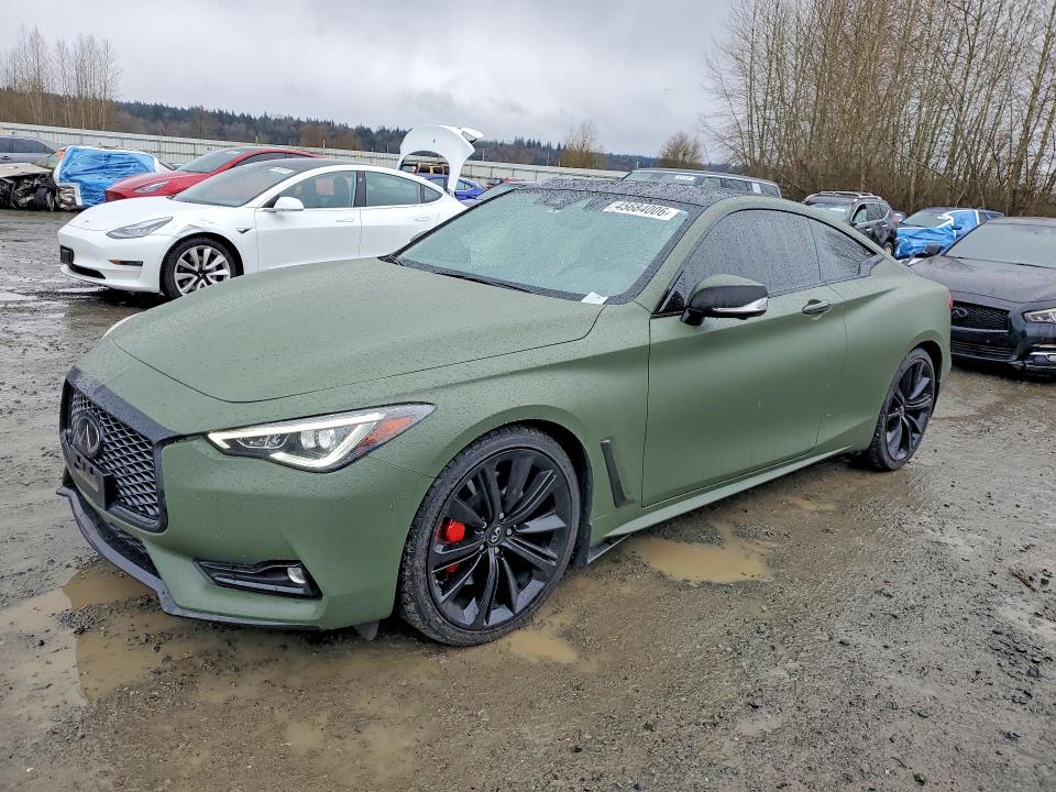 2019 Infiniti Q60 მანქანა იყიდება აუქციონზე, vin: JN1FV7EL4KM440776, აუქციონის ნომერი: 45684006
