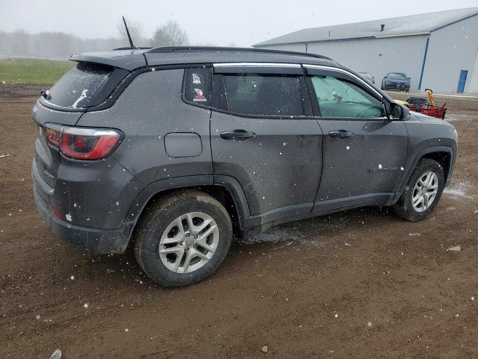 Aukcja sprzedaży 2018 Jeep Compass, vin: 3C4NJCAB6JT439020, numer aukcji: 46479036
