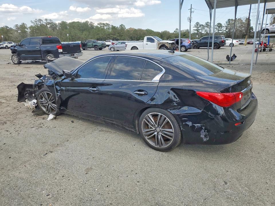 Продажа на аукционе авто 2014 Infiniti Q50 Hybrid, vin: JN1AV7AP1EM690421, номер лота: 41651116