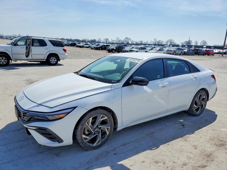 46702276 :رقم المزاد ، KMHLM4DG9SU891915 vin ، 2025 Hyundai Elantra مزاد بيع