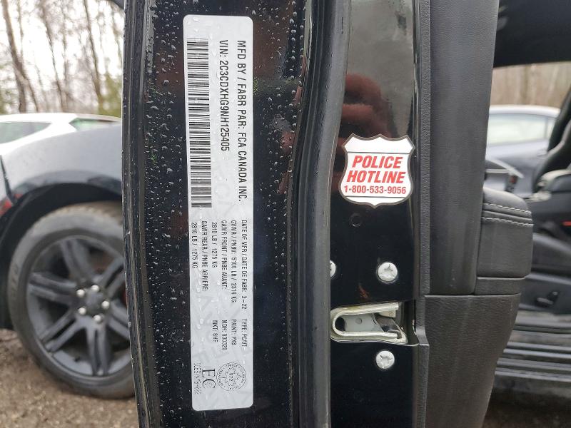 Продаж на аукціоні авто 2022 Dodge Charger, vin: 2C3CDXHG9NH125405, номер лоту: 47375386