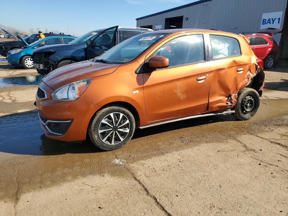 Aukcja sprzedaży 2018 Mitsubishi Mirage, vin: ML32A3HJ2JH015013, numer aukcji: 46681276