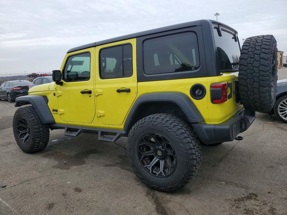 2022 Jeep Wrangler Unlimited მანქანა იყიდება აუქციონზე, vin: 1C4HJXDGXNW253394, აუქციონის ნომერი: 46636726
