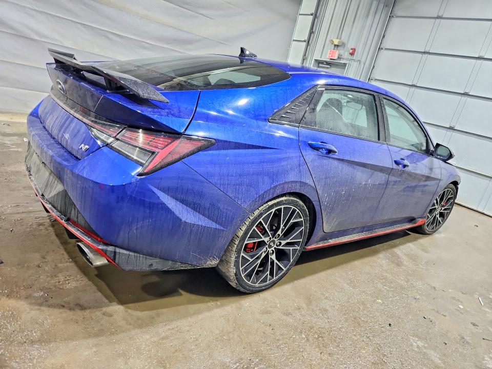 Auction sale of the 2022 Hyundai Elantra N, vin: KMHLW4AK9NU008578, lot number: 79971845