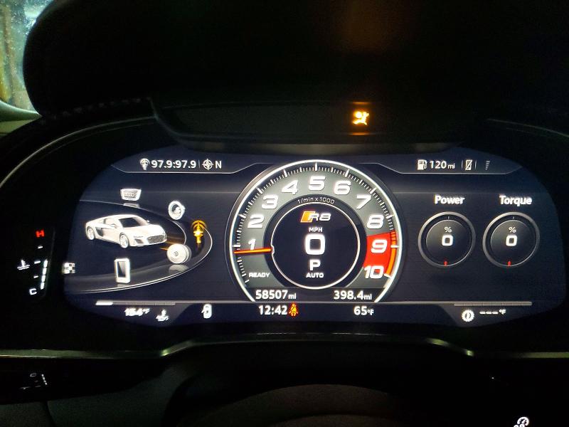2021 Audi R8 მანქანა იყიდება აუქციონზე, vin: WUAKBAFX5M7901359, აუქციონის ნომერი: 47015966