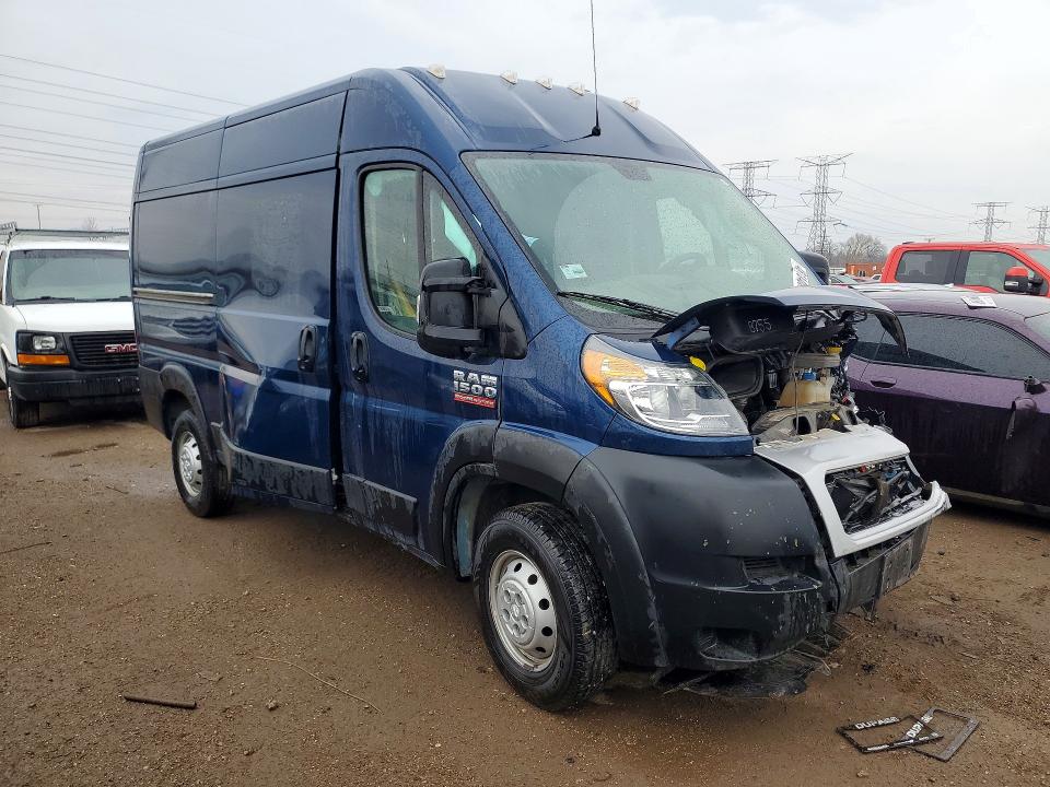 48114066 :رقم المزاد ، 3C6TRVBG5LE121734 vin ، 2020 Ram Promaster 1500 مزاد بيع