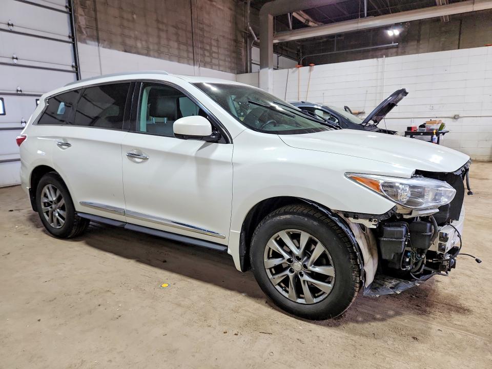 41933516 :رقم المزاد ، 5N1AL0MM4DC349655 vin ، 2013 Infiniti Jx35 مزاد بيع