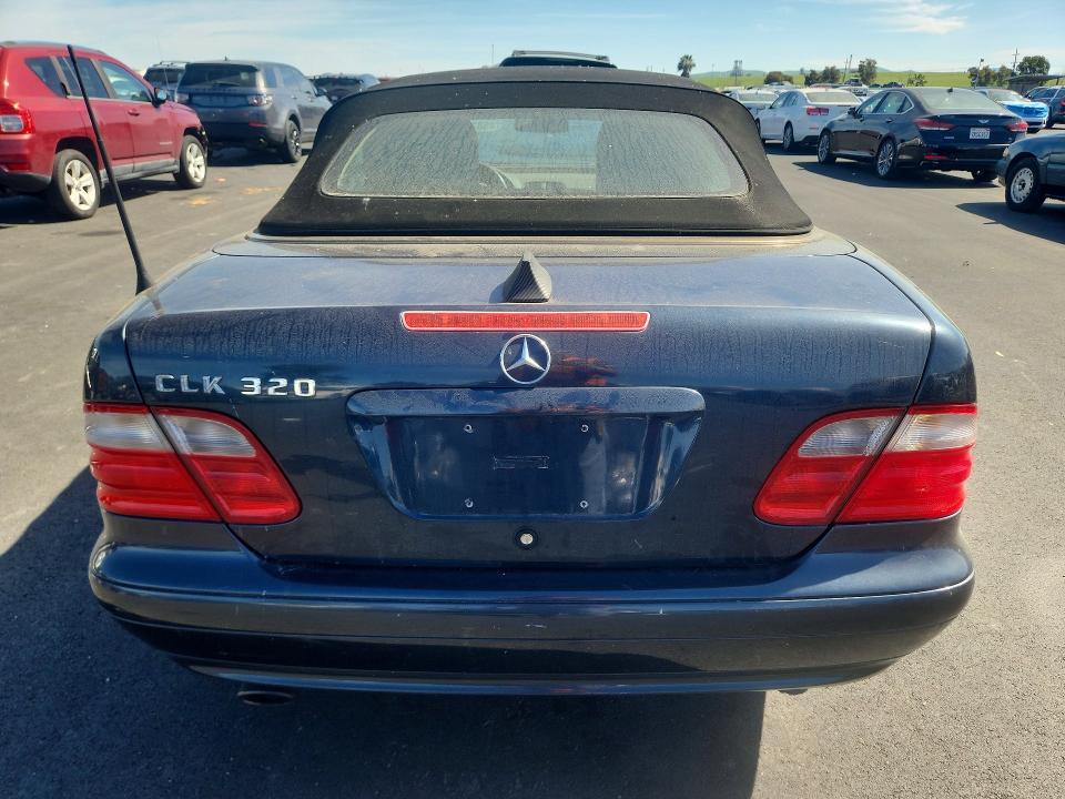Продаж на аукціоні авто 2003 Mercedes-benz Clk, vin: WDBLK65G23T143680, номер лоту: 45827096