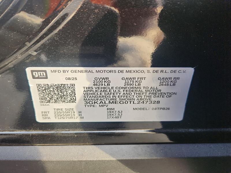 45598486 :رقم المزاد ، 3GKALMEG0TL247328 vin ، 2026 Gmc Terrain مزاد بيع