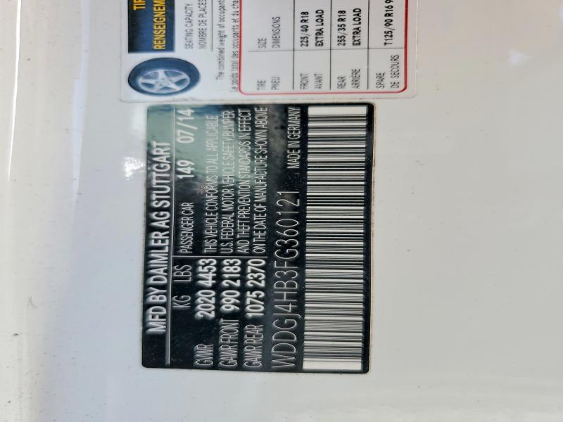 Продажа на аукционе авто 2015 Mercedes-benz C, vin: WDDGJ4HB3FG360121, номер лота: 47985206
