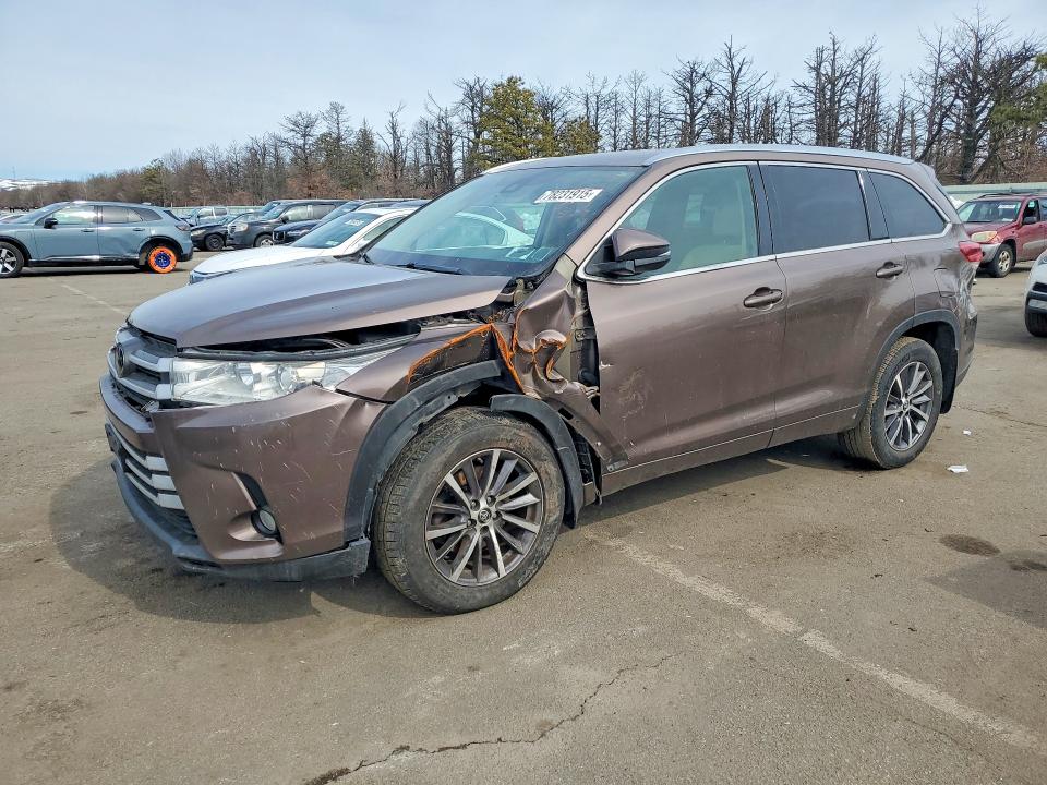 Продажа на аукционе авто 2018 Toyota Highlander, vin: 5TDJZRFH1JS902201, номер лота: 78231915