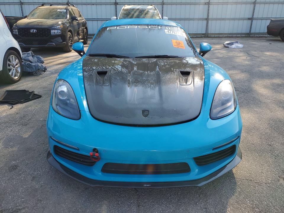47767716 :رقم المزاد ، WP0AA2A82JK261668 vin ، 2018 Porsche Cayman مزاد بيع