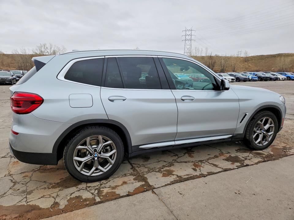 47939386 :رقم المزاد ، 5UXTY5C05M9E20788 vin ، 2021 Bmw X3 مزاد بيع