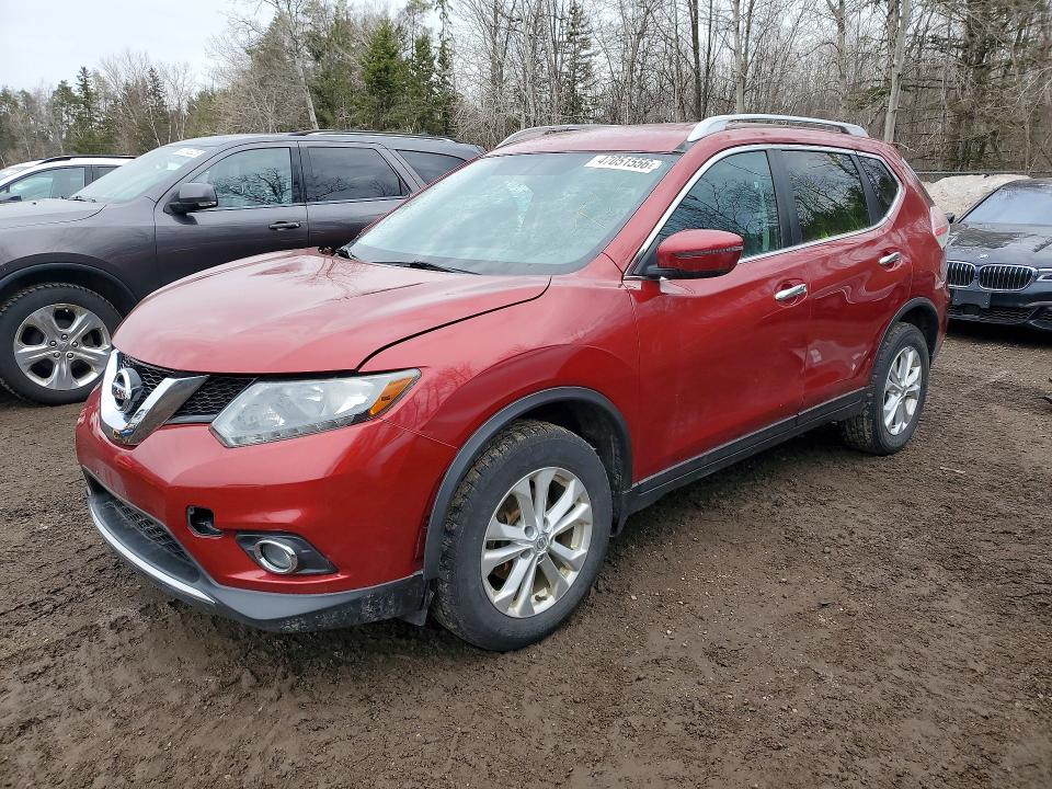 47051556 :رقم المزاد ، 5N1AT2MV9GC817114 vin ، 2016 Nissan Rogue مزاد بيع