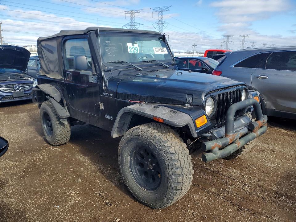 Продажа на аукционе авто 2004 Jeep Wrangler / Tj, vin: 1J4FA49S84P801236, номер лота: 47773666