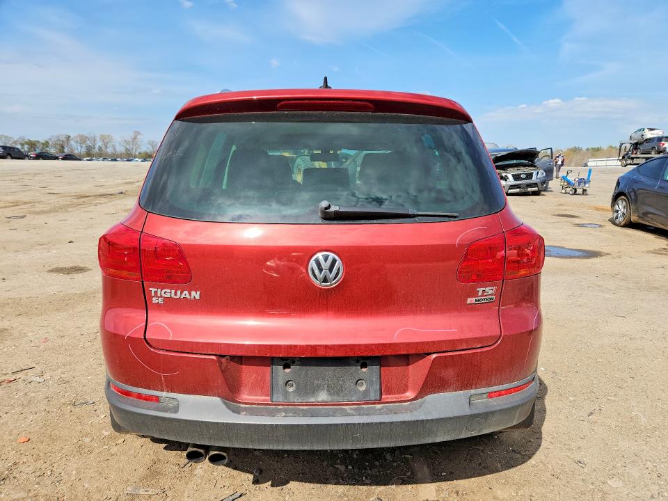 2016 Volkswagen Tiguan მანქანა იყიდება აუქციონზე, vin: WVGBV7AX2GW076207, აუქციონის ნომერი: 47497176