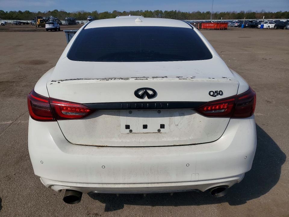 46844436 :رقم المزاد ، JN1EV7BR6NM341739 vin ، 2022 Infiniti Q50 مزاد بيع