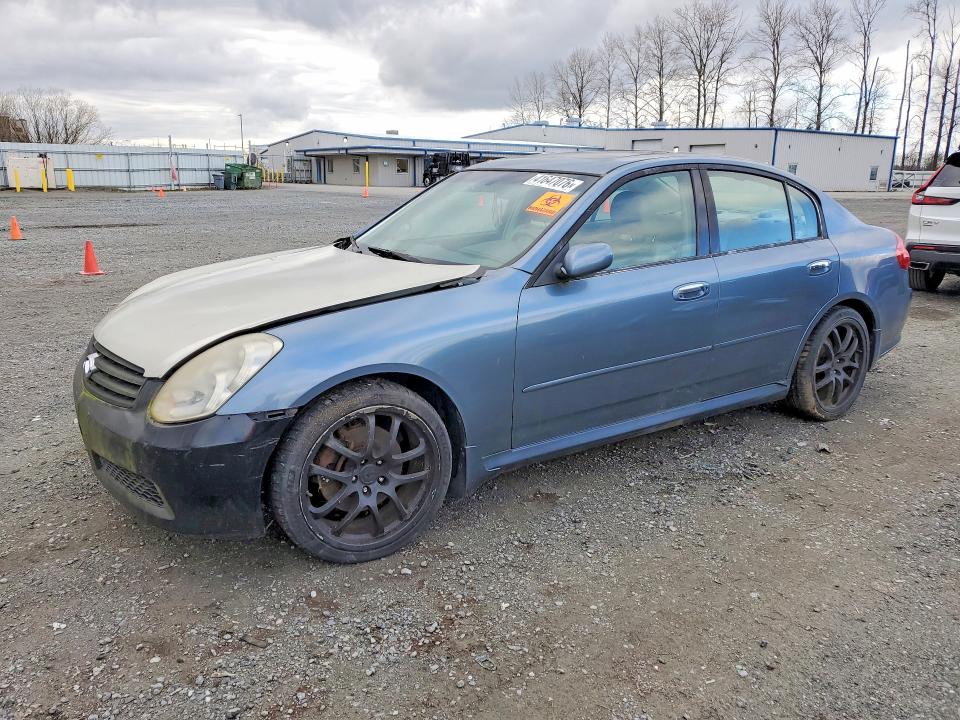 41647076 :رقم المزاد ، JNKCV51F16M611220 vin ، 2006 Infiniti G35 مزاد بيع